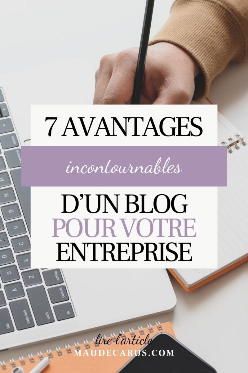 7 avantages d'un blog pour son entreprise