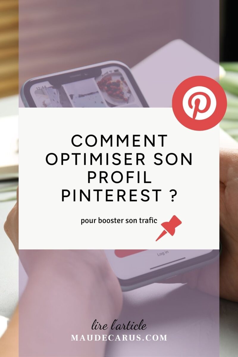 seo pinterest, comment optimiser son profil pinterest