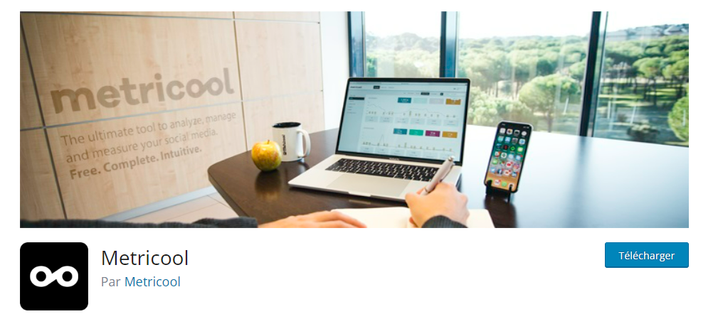 Metricool, le plugin wordpress pour connecter son compte Metricool à son site