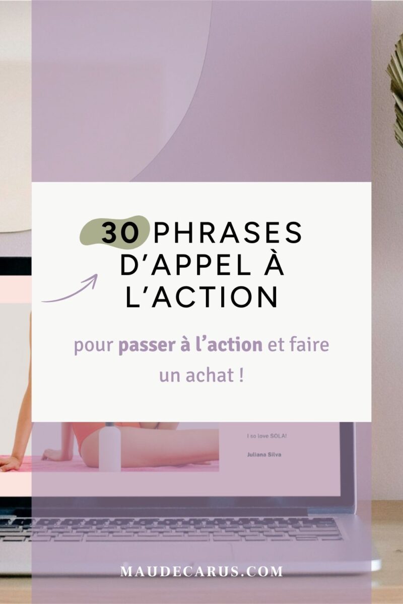 30 phrases d’appel à l’action pour e-commerce et boutique en ligne