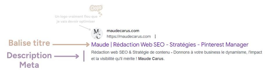 Exemples de balises titre et description sur google pour améliorer son référencement naturel